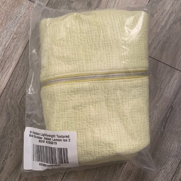 NWT H BY HALSTON LIGHTWEIGHT TEXTURED BOMBER JACKET 2 - Picture 8 of 9